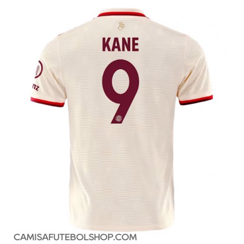Camisa de time de futebol Bayern Munich Harry Kane #9 Replicas 3º Equipamento 2024-25 Manga Curta